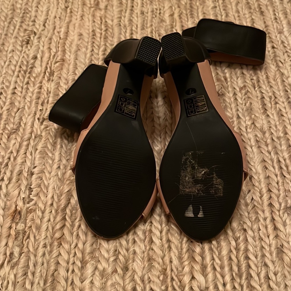 Jeffrey Campbell Tan and Black Heels - Picture 3 of 4